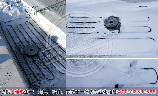 哈尔滨太平国际机场屋面融雪电伴热系统