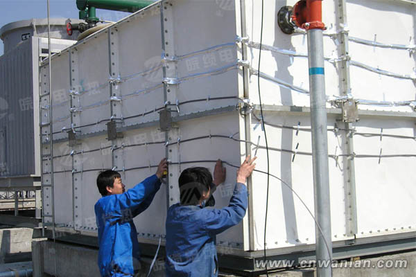 楼顶水塔如何做防冻保温哪种电伴热带适合使用